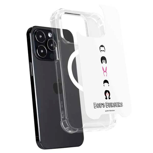 Bobs Burgers Silhouette iPhone 15 Pro MagSafe Case