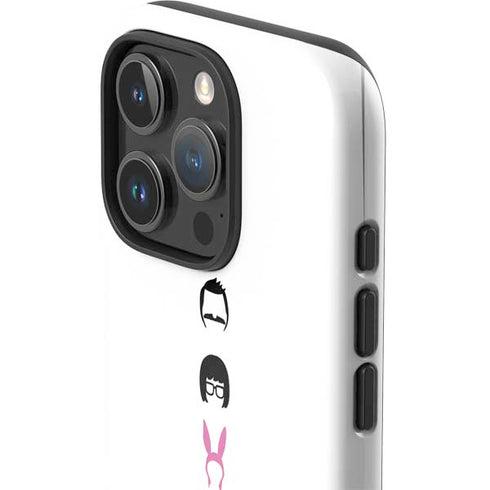 Bobs Burgers Silhouette iPhone 16 Pro Impact Case