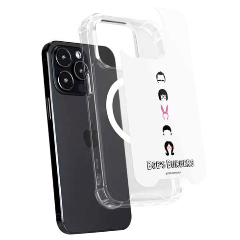 Bobs Burgers Silhouette iPhone 16 Pro Max MagSafe Case