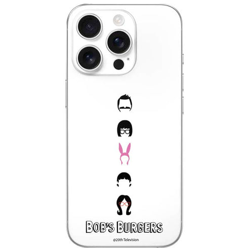 Bobs Burgers Silhouette iPhone 16 Pro Skin