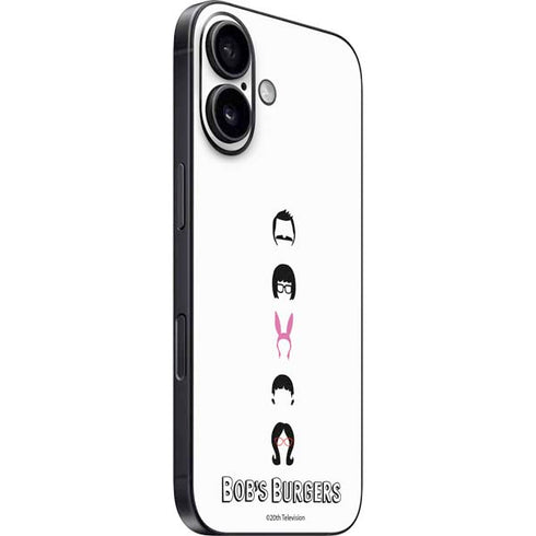 Bobs Burgers Silhouette iPhone 16 Skin