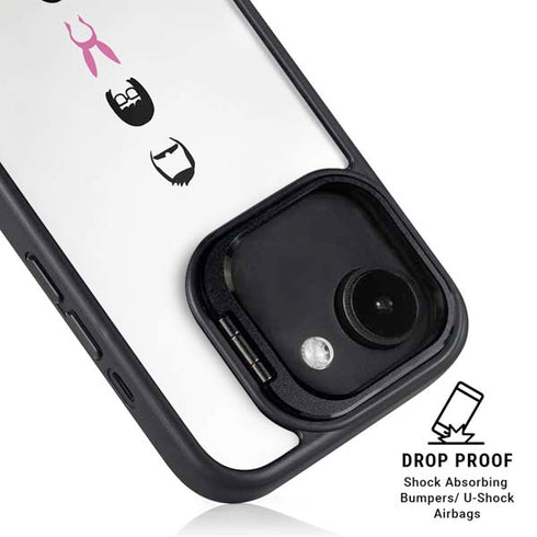 Bobs Burgers Silhouette iPhone 16e Kickstand Case