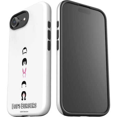 Bobs Burgers Silhouette iPhone 16e Impact Case