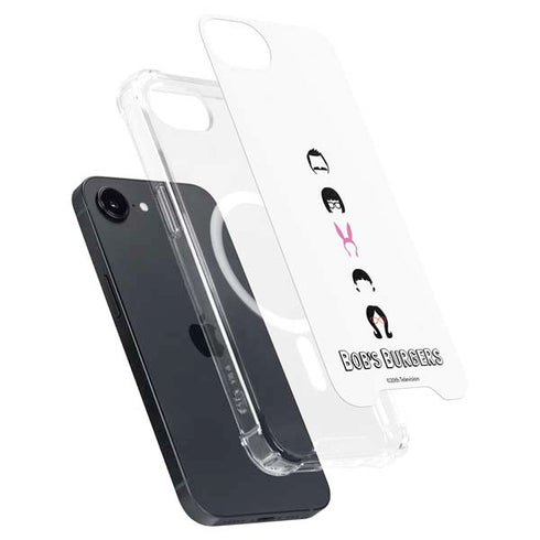 Bobs Burgers Silhouette iPhone 16e MagSafe Case