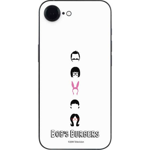 Bobs Burgers Silhouette iPhone 16e Skin