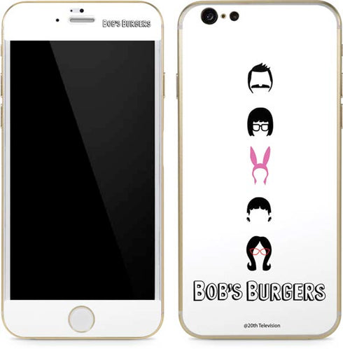 Bobs Burgers Silhouette iPhone 6/6s Skin
