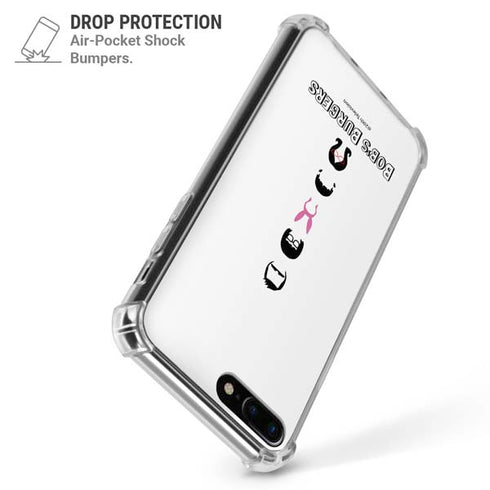 Bobs Burgers Silhouette iPhone 7/8 Plus Clear Case