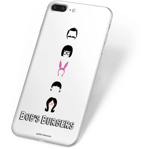 Bobs Burgers Silhouette iPhone 7 Plus Skin