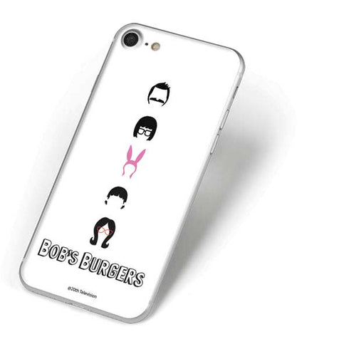 Bobs Burgers Silhouette iPhone 8 Skin