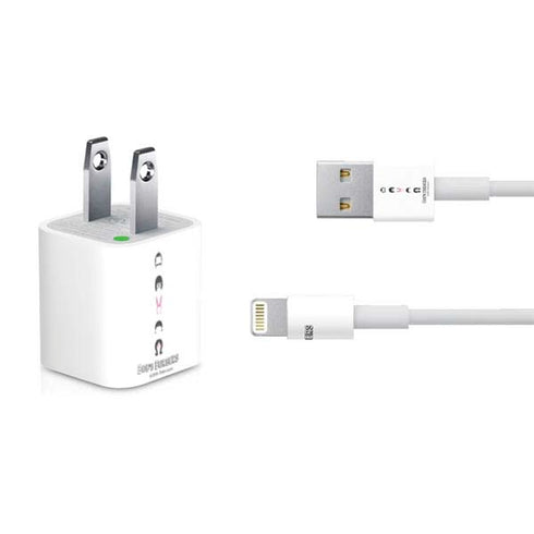 Bobs Burgers Silhouette iPhone Charger (5W USB) Skin