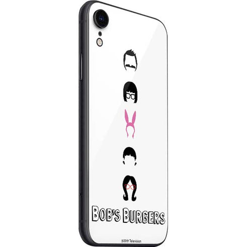 Bobs Burgers Silhouette iPhone SE (2nd & 3rd Gen) Skin