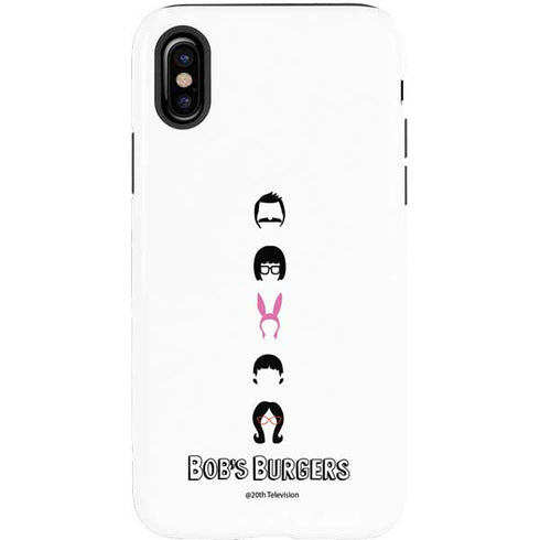 Bobs Burgers Silhouette iPhone X Pro Case