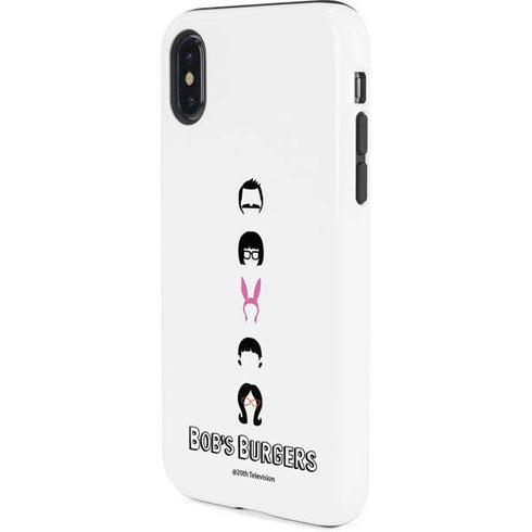 Bobs Burgers Silhouette iPhone X Pro Case