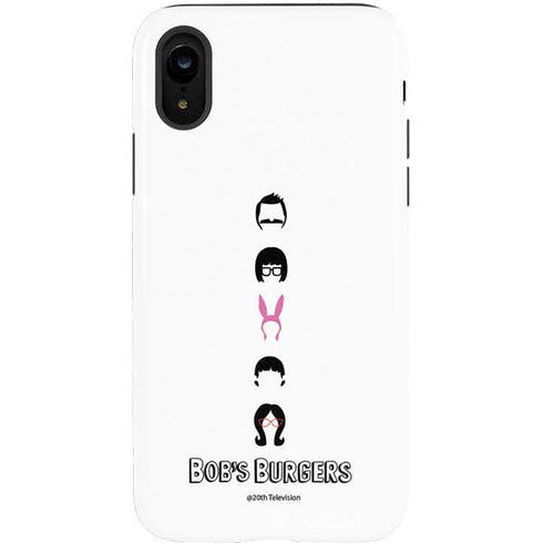 Bobs Burgers Silhouette iPhone XR Pro Case
