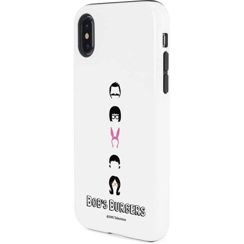 Bobs Burgers Silhouette iPhone XS Pro Case