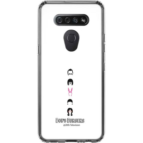 Bobs Burgers Silhouette LG K51/Q51 Clear Case