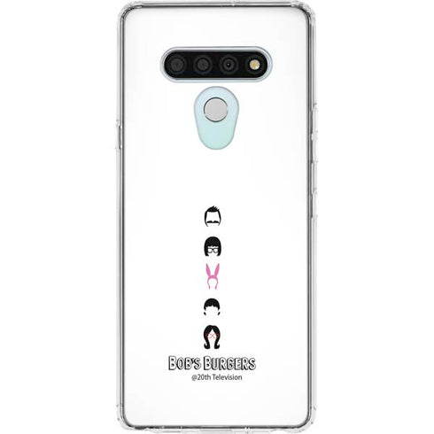 Bobs Burgers Silhouette LG Stylo 6 Clear Case
