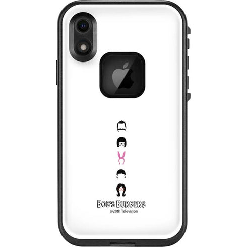 Bobs Burgers Silhouette LifeProof Fre iPhone Skin