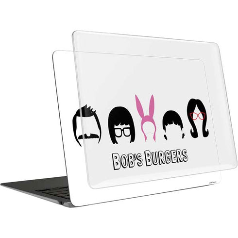 Bobs Burgers Silhouette MacBook Air 13in M1 (2021) Case plus Skin