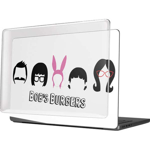 Bobs Burgers Silhouette MacBook Pro 14in (2021-24) Case plus Skin