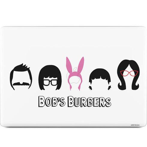Bobs Burgers Silhouette MacBook Skins
