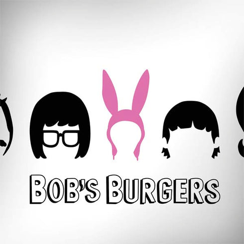 Bobs Burgers Silhouette MacBook Skins