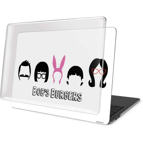 Bobs Burgers Silhouette MacBook Pro 15in (2016-19) Case plus Skin