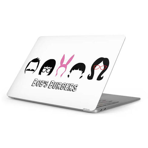 Bobs Burgers Silhouette Apple MacBook Pro 16-inch Skin