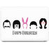 Bobs Burgers Silhouette Apple MacBook Pro 16-inch Skin