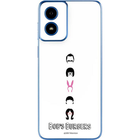 Bobs Burgers Silhouette Moto G Play 4G (2024) Skin