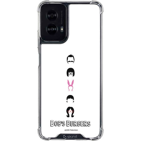 Bobs Burgers Silhouette Moto G Power 5G (2024) Clear Case