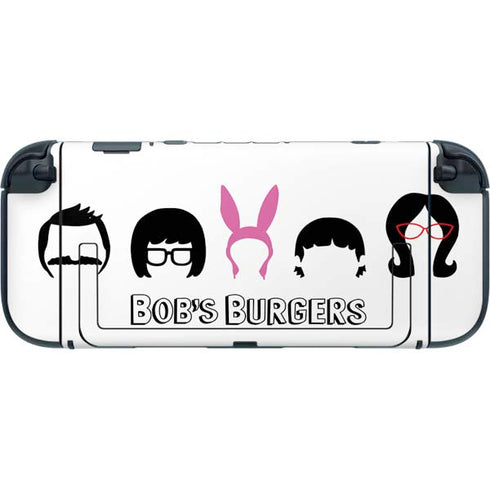 Bobs Burgers Silhouette Nintendo Switch 2 (2025) with Joy-Con Skin