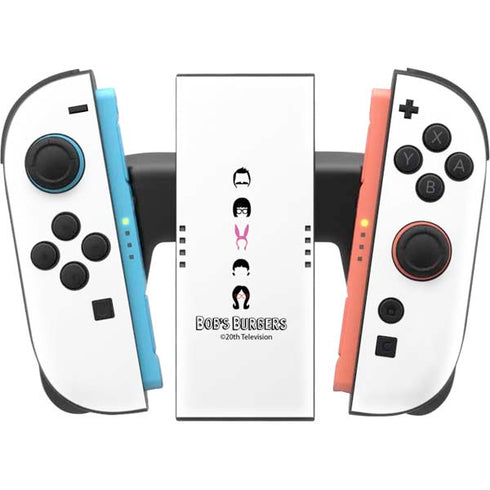 Bobs Burgers Silhouette Nintendo Switch 2 (2025) Joy-Con Controller Skin