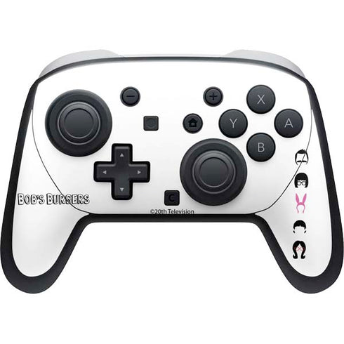 Bobs Burgers Silhouette Nintendo Switch 2 (2025) Pro Controller Skin