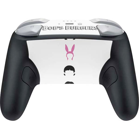 Bobs Burgers Silhouette Nintendo Switch 2 (2025) Pro Controller Skin