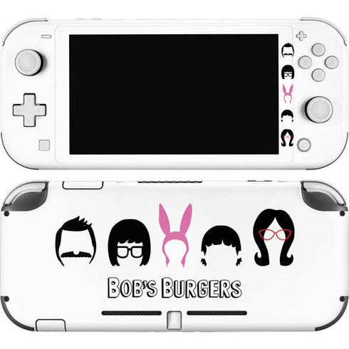 Bobs Burgers Silhouette Nintendo Skins