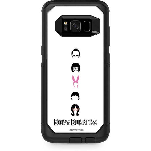 Bobs Burgers Silhouette Otterbox Commuter Galaxy Skin