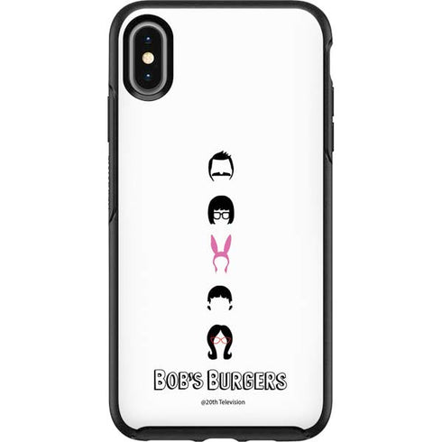 Bobs Burgers Silhouette Otterbox Symmetry iPhone Skin
