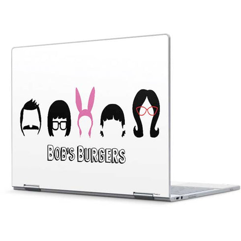 Bobs Burgers Silhouette Pixelbook Skin