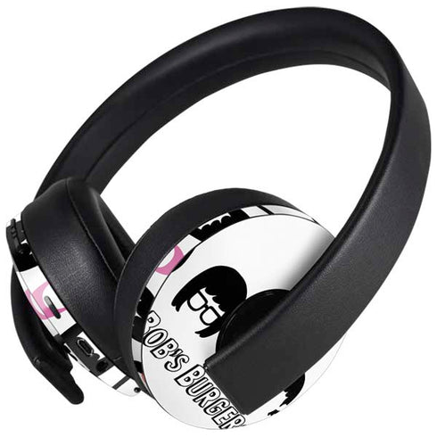 Bobs Burgers Silhouette PlayStation 4 Gold Wireless Headset Skin