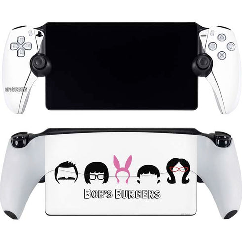 Bobs Burgers Silhouette PlayStation Portal Remote Player Skin