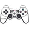 Bobs Burgers Silhouette PS3 Dual Shock wireless controller Skin