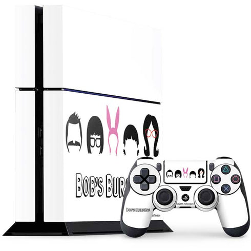 Bobs Burgers Silhouette PlayStation PS4 Skins
