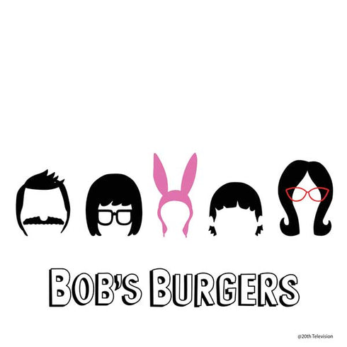 Bobs Burgers Silhouette PS4 Console Skin