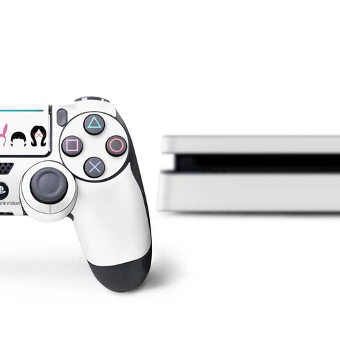 Bobs Burgers Silhouette PS4 Slim Bundle Skin