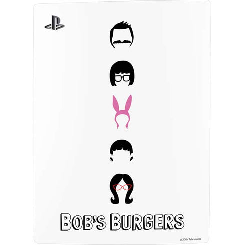 Bobs Burgers Silhouette PS5 Bundle Skin