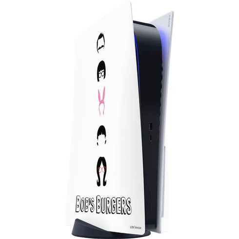 Bobs Burgers Silhouette PlayStation PS5 Skins