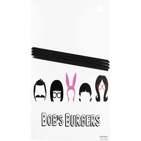 Bobs Burgers Silhouette PS5 Pro Console Skin