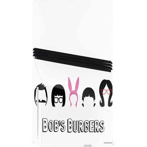 Bobs Burgers Silhouette PS5 Pro Disk Bundle Skin