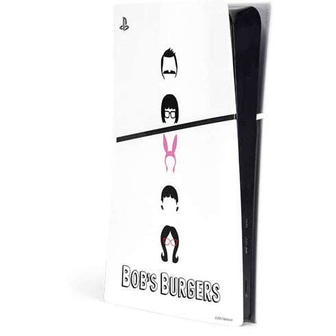 Bobs Burgers Silhouette PlayStation PS5 Skins